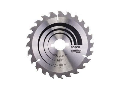 Bosch RUNDSAVKLINGE OPTILINE 190X2,6X30MM 24T 24T