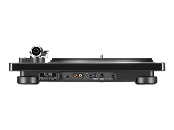 Denon DP-450USB - Skivspelare - svart