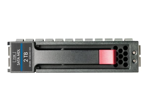 HPE Midline - Harddisk - 2 TB - hot-swap - 3.5" - SATA 3Gb/s - 7200 rpm