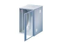 Rittal DK FlatBox - Rack - veggmonterbar - lysegrå, RAL 7035 - 12U - 19"