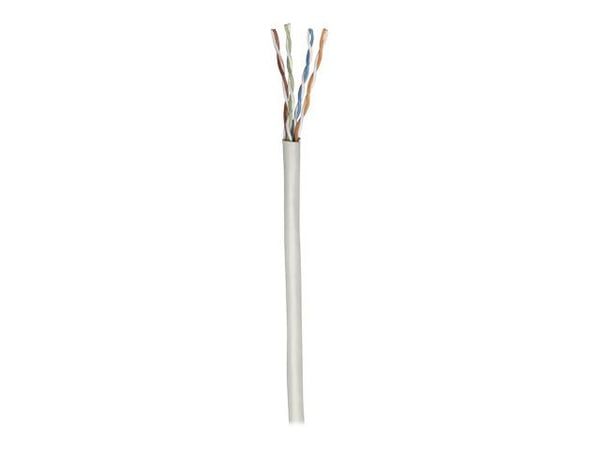 Intellinet Network Bulk Cat5e Cable, 24 AWG, Solid Wire, 305m, Grey, CCA, U/UTP, Box - Bulkkabel - UTP - CAT 5e - grå
