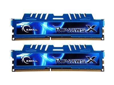 G.Skill Ripjaws-X - DDR3 - sarja - 16 Gt: 2 x 8 Gt - DIMM 240-nastainen - 2400 MHz / PC3-19200 - CL11 - 1,65 V - puskuroimaton - ei-ECC - puskuroim...