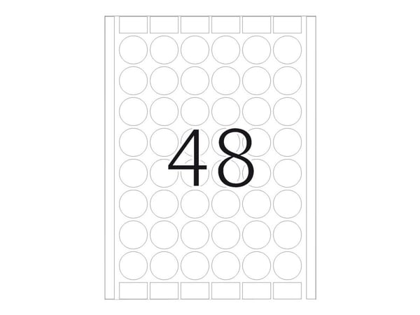 HERMA Spesial - Papir - matt - permanent selvklebende - hvit - 59 x 50 mm 375 etikett(er) (25 ark x 15) diskettetiketter