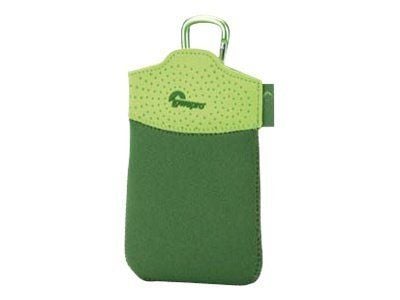 Lowepro Tasca 10 - Pung for mobiltelefon / spiller / kamera - neopren - lime, bregne - for BenQ DC C1050, DC C740, DC C750, DC C840, DC C850, DC E8...