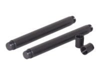 Chief Fusion FCK016 - Komponenter til montering (tilsluttende stang) - for flatt panel - sort - for Large FUSION LSM5042, LSM5051, LSM5074, LSM5095...