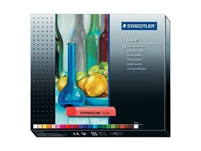 STAEDTLER karat - Kritt - assorterte farger (en pakke 24)