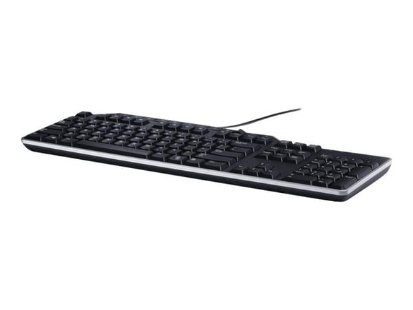 KB-522 USB-kablet multimedietastatur for bedrifter, svart