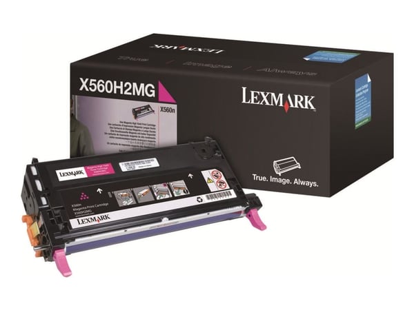 Lexmark - Korkean suorituskyvyn - magenta - alkuperäinen - värikasetti - Lexmark X560dn, X560n -laitteisiin