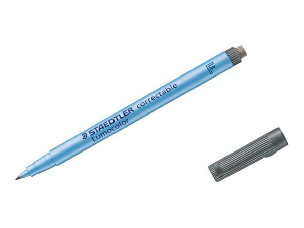 STAEDTLER Lumocolor correct F foliokynä musta 10 kpl