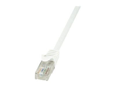 LogiLink EconLine - Koblingskabel - RJ-45 (hann) til RJ-45 (hann) - UTP - CAT 6 - hvit