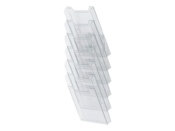 Skråfag Exacompta 6-skråfag transparent