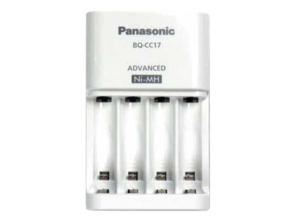 Panasonic K-KJ17MCC40E, Sisätiloissa, AA, AAA, Nikkelikadmium, Nikkelimetallihybridi, Nikkelimetallihydridi (NiMH), Ylivirta, ylikuumeneminen, ylik...