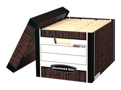 Bankers Box WOODGRAIN - Säilytyslaatikko (2 kpl)
