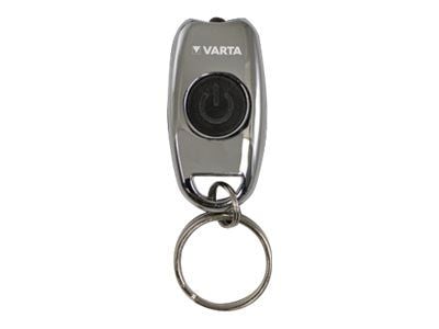 Varta Easy Line - Nyckelring med ficklampa - LED - vitt ljus - krompläterad