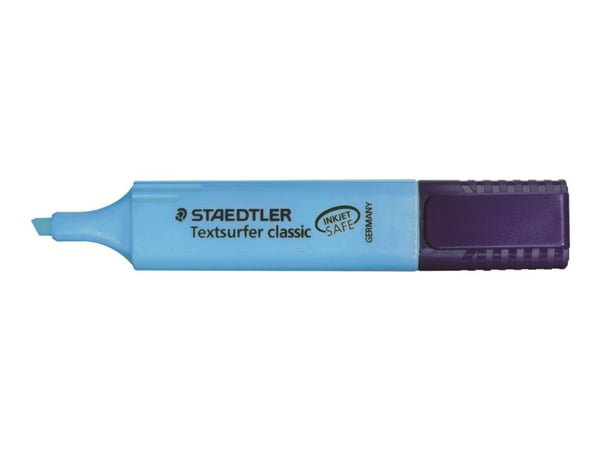 Tekstmarker Staedtler 364 blå Textsurfer Classic - (10 stk.)