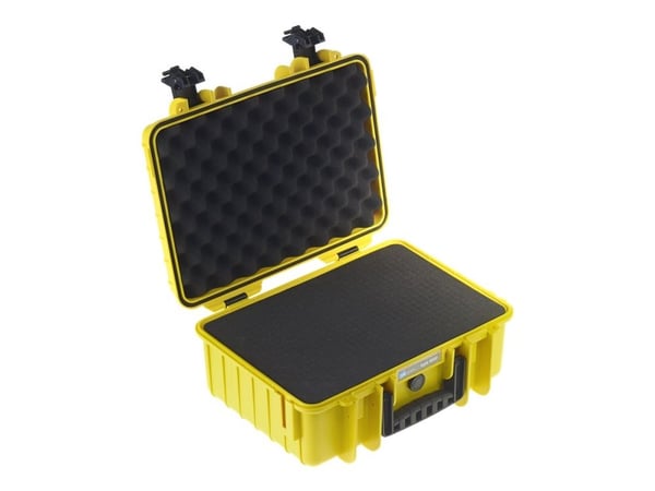 B&W outdoor.case Type 4000 - Hard eske - polypropylen - gul
