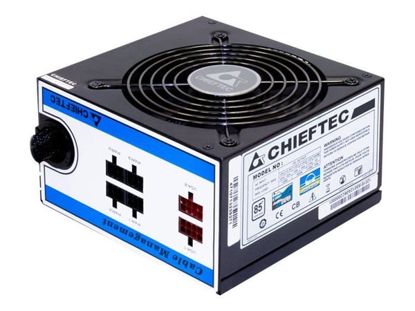Chieftec A-80 Series CTG-550C - Nätaggregat (intern) - ATX12V 2.3/ EPS12V - AC 230 V - 550 Watt - aktive PFC