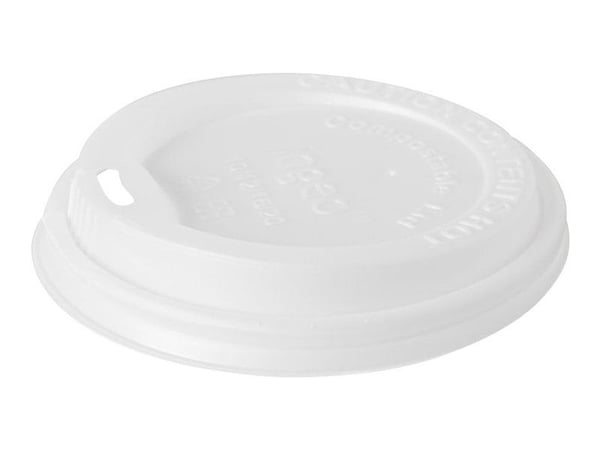 Låg BioPak, til Art Series 35 cl, hvid, pakkaus 50 stk.