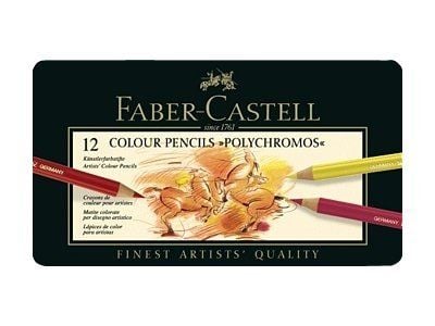 Faber-Castell Polychromos - Färgpenna - 3.8 mm (paket om 12)