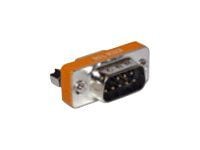 MicroConnect Mini - Hann-hunnveksler - DB-9 (hann) til DB-9 (hunn)