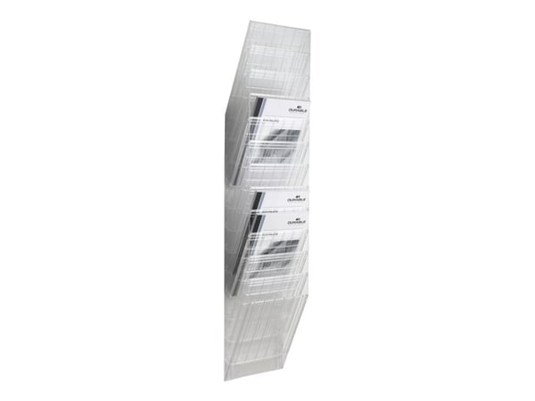 Durable FLEXIBOXX, 12 hyllyä, Läpinäkyvä, A4, 240 mm, 135 mm, 1115 mm