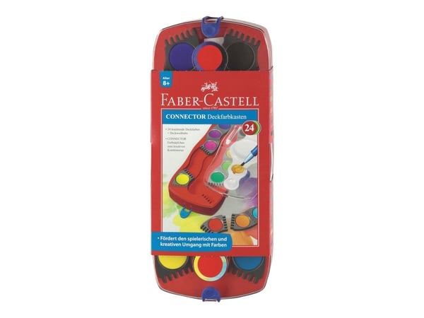 Faber-Castell CONNECTOR - Maling - assorterte farger (en pakke 24)