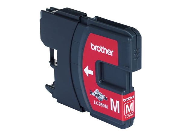 Brother LC980M, Magenta, Väriainepohjainen muste, 1 kpl, 260 sivua, Kertapakkaus
