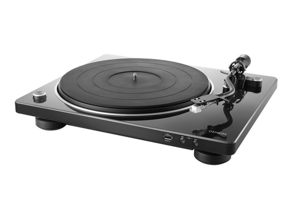 Denon DP-450USB - Skivspelare - svart