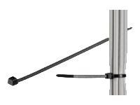 MicroConnect - Kabelbånd - sort - 29.2 cm (pakke med 100)