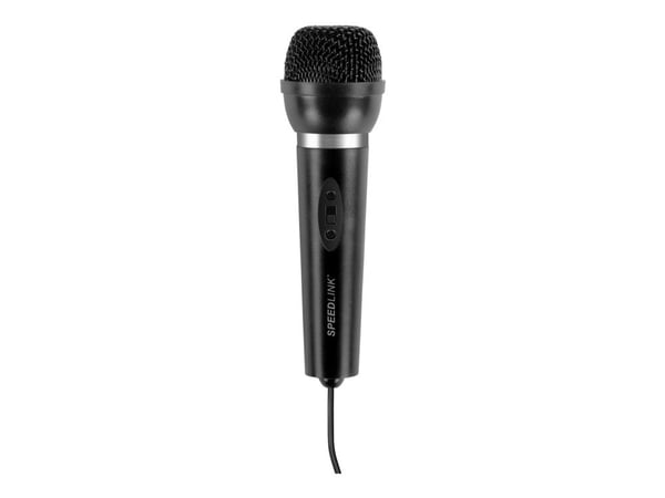 SPEEDLINK SL-8703-BK CAPO Desk & Hand Microphone - Mikrofon - svart