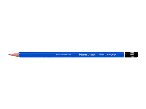 Lyijykynä Staedtler Mars Lumograph, HB, 12 kpl.