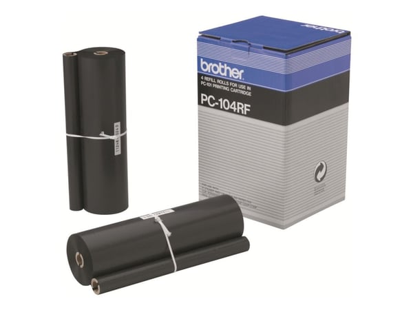 Brother PC-104RF, 700 sivua, musta, Brother MFC-1750, MFC-1850MC, MFC-1950MC, MFC-1950PLUS, IntelliFax-1250, IntelliFax-1350M,..., Faksin nauha, Lä...