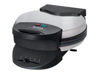 Tefal Ultra Compact WM 310D - Vaffeljern - 1 kW - matsort/rustfritt stål Tefal Ultra Compact WM 310D - Vaffeljern - 1 kW - matsort/rustfritt stål