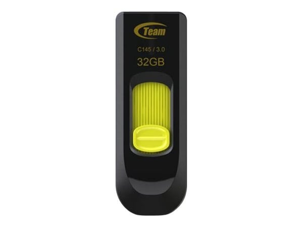 Team USB Disk C145 - USB flash-enhet - 32 GB - USB 3.0 - gul
