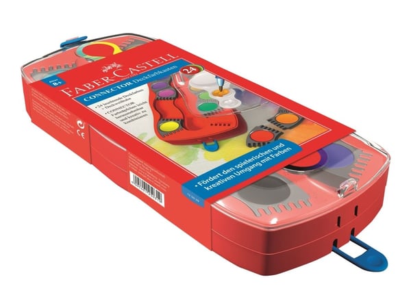 Faber-Castell CONNECTOR - Maling - assorterte farger (en pakke 24)