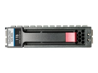 HPE Midline Helium - Harddisk - 8 TB - hot-swap - 3.5" LFF - SAS 12Gb/s - 7200 rpm - med HP SmartDrive-holder