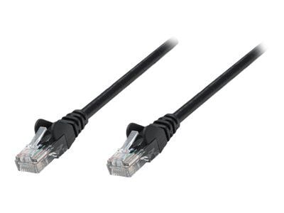 Intellinet Network Patch Cable, Cat5e, 10m, Black, CCA, U/UTP, PVC, RJ45, Gold Plated Contacts, Snagless, Booted, Lifetime Warranty, Polybag - Kobl...