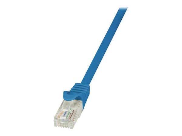 LogiLink EconLine - Koblingskabel - RJ-45 (hann) til RJ-45 (hann) - UTP - CAT 6 - blå