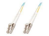 MicroConnect - Nettverkskabel - LC/PC-multimodus (hann) til LC/PC-multimodus (hann) - 150 m - 150 m - fiberoptisk - 50 / 125 mikroner - OM3 - halog...