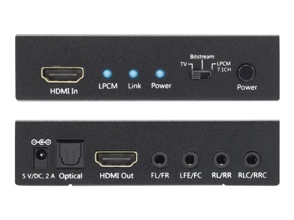 TECHly IDATA HDMI-EA74K - Ljudutmatning