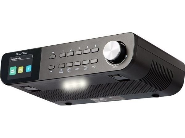 FM/DAB+ BLOW RK1 keittiöradio, musta