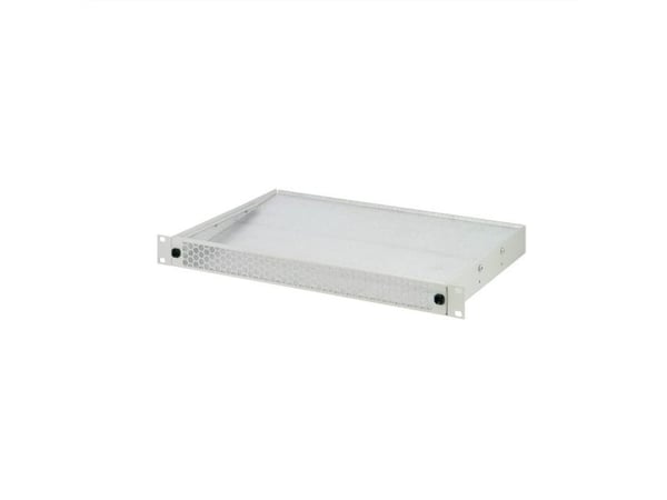 SCHROFF 1U ilmaohjainlevy 19\" tuuletinlokeroille - AIR SUPPLY 1U 2REI.RAL9006 (10713145)