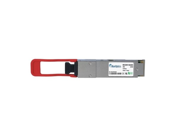 Yhteensopiva Palo Alto Networks PAN-QSFP-40GBASE-ER4 BlueOptics BO25K13640D QSFP Transceiver, LC-Duplex, 40GBASE-ER4, yksimuotokuitu, 1310nm, 40KM,...