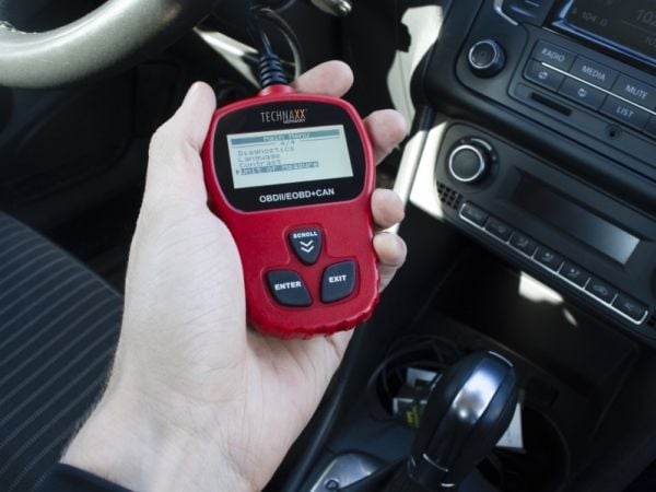 Technaxx TX-184, OBD II, Sort, Rød, Plast, 70 mm, 20 mm, 100 mm