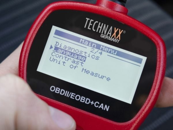 Technaxx TX-184, OBD II, Sort, Rød, Plast, 70 mm, 20 mm, 100 mm