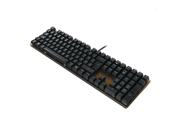 CHERRY KC 200 MX - Tastatur - USB - QWERTY - USA med eurosymbol - tastsvitsj: CHERRY MX2A Silent Red - svart - plastfri emballasje