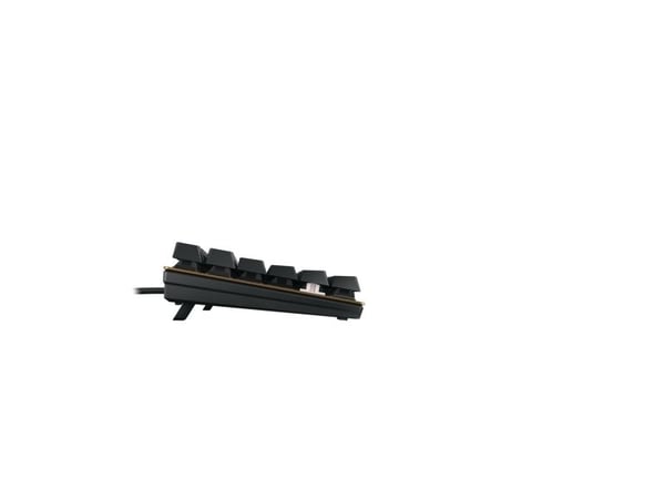 CHERRY KC 200 MX - Tastatur - USB - QWERTY - USA med eurosymbol - tastsvitsj: CHERRY MX2A Silent Red - svart - plastfri emballasje