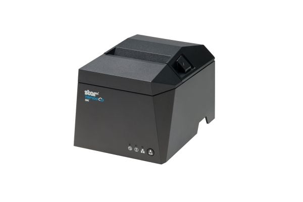 Star TSP100 Series TSP143IV-UE SK GY E+U - Etikett-/kvitteringsskriver - S/H - direktetermisk - Rull (8 cm) - 203 dpi - inntil 180 mm/sek - USB-C, ...