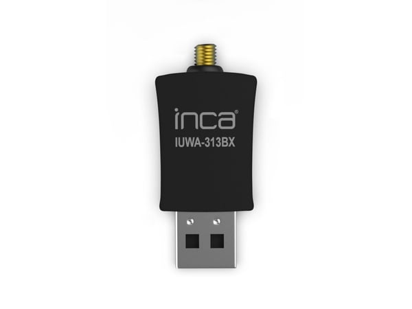 Inca IUWA-313BX, 5 dBi, 2,4 - 2,4835 GHz, IEEE 802.11i, IEEE 802.1x, 5 dBi, Sort, USB
