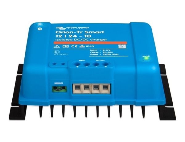Orion-Tr Smart 12/24-10A isolerad DC-DC-laddare
